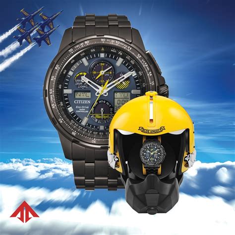 citizen blue angels watch used